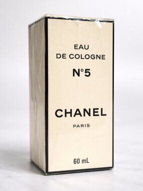 Vintage Chanel No. 5 Eau de Cologne 60 mL Sealed Box Parfumerie Canada